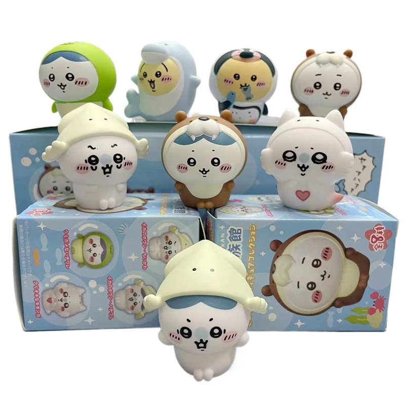Marine Aquarium - 8pcs/Box Kawaii Chiikawa Aquarium Blind Box