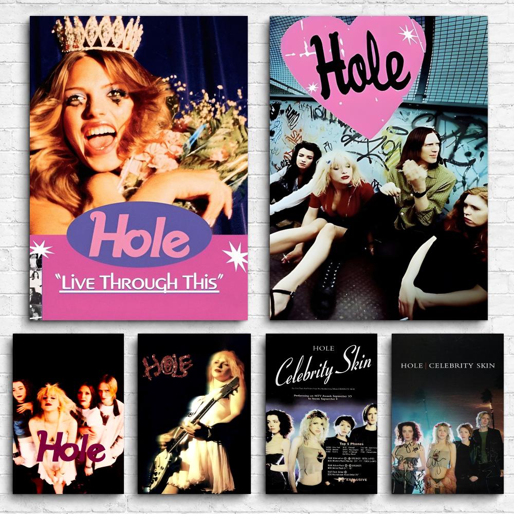 Live Rock - Rock Band Album H-Hole Framed Wall