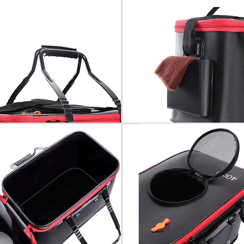 Fishing Bucket Folding Thicken - Marine Fish Tank 评论和价格