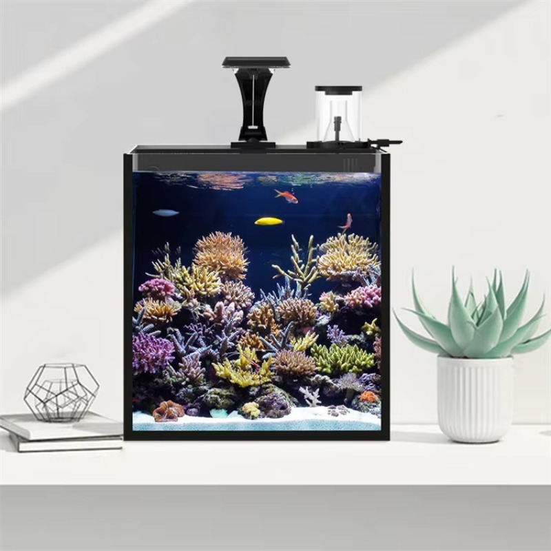 Ultra Clear Glass Mini Salt Wa - Marine Aquarium Cube 评论和价格