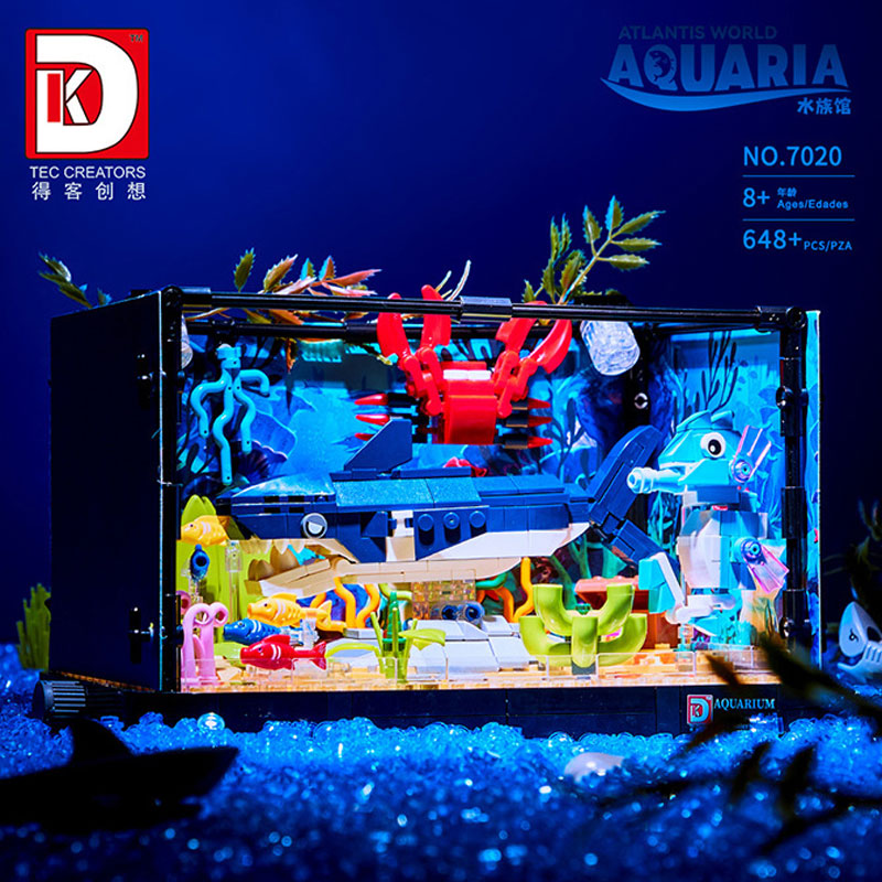 648PCS Shark Ecosystem Tank Bu - Aquarium Marine World 评论和价格