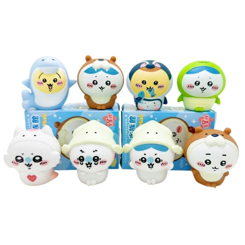 8pcs/Box Kawaii Chiikawa Aquar - Marine Aquarium 评论和价格