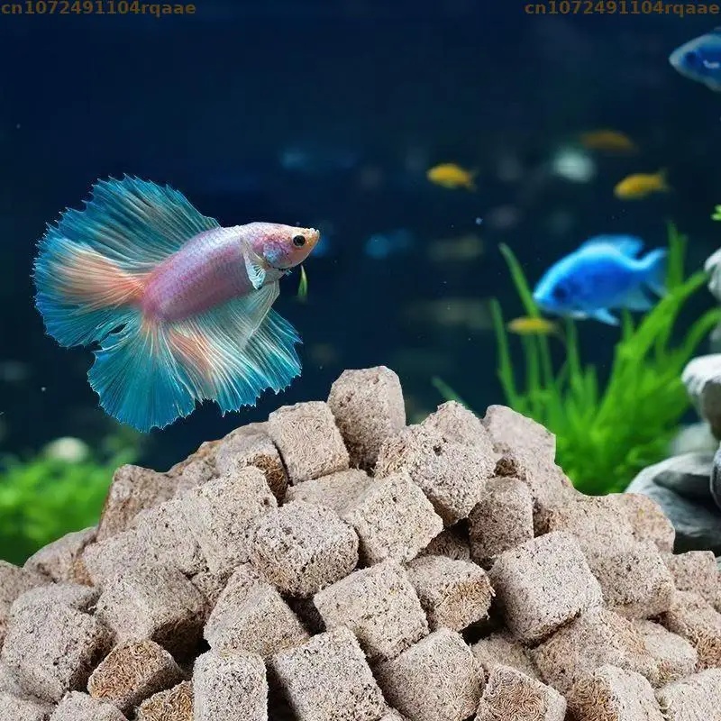 Natural Freeze Dried Bloodworm - Marine Aquarium Cube 评论和价格