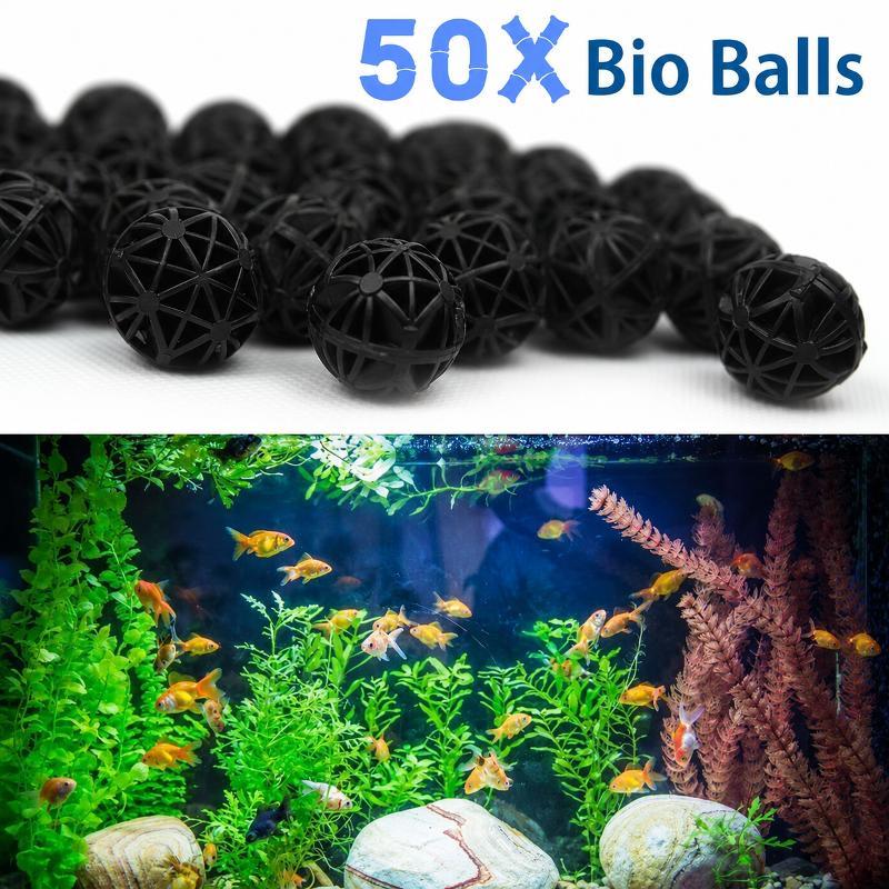 50Pcs 16mm Aquarium Bio Filter - Marine Aquarium 评论和价格