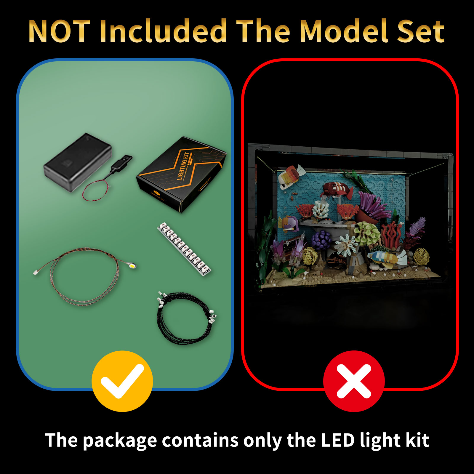 LYBMTWF LED Lighting Kit Compa - Aquarium Marine Lights 评论和价格