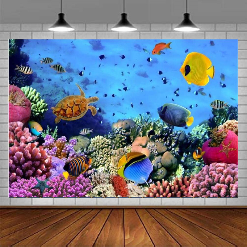 Under Sea Seabed World Photogr - Aquarium Marine World 评论和价格