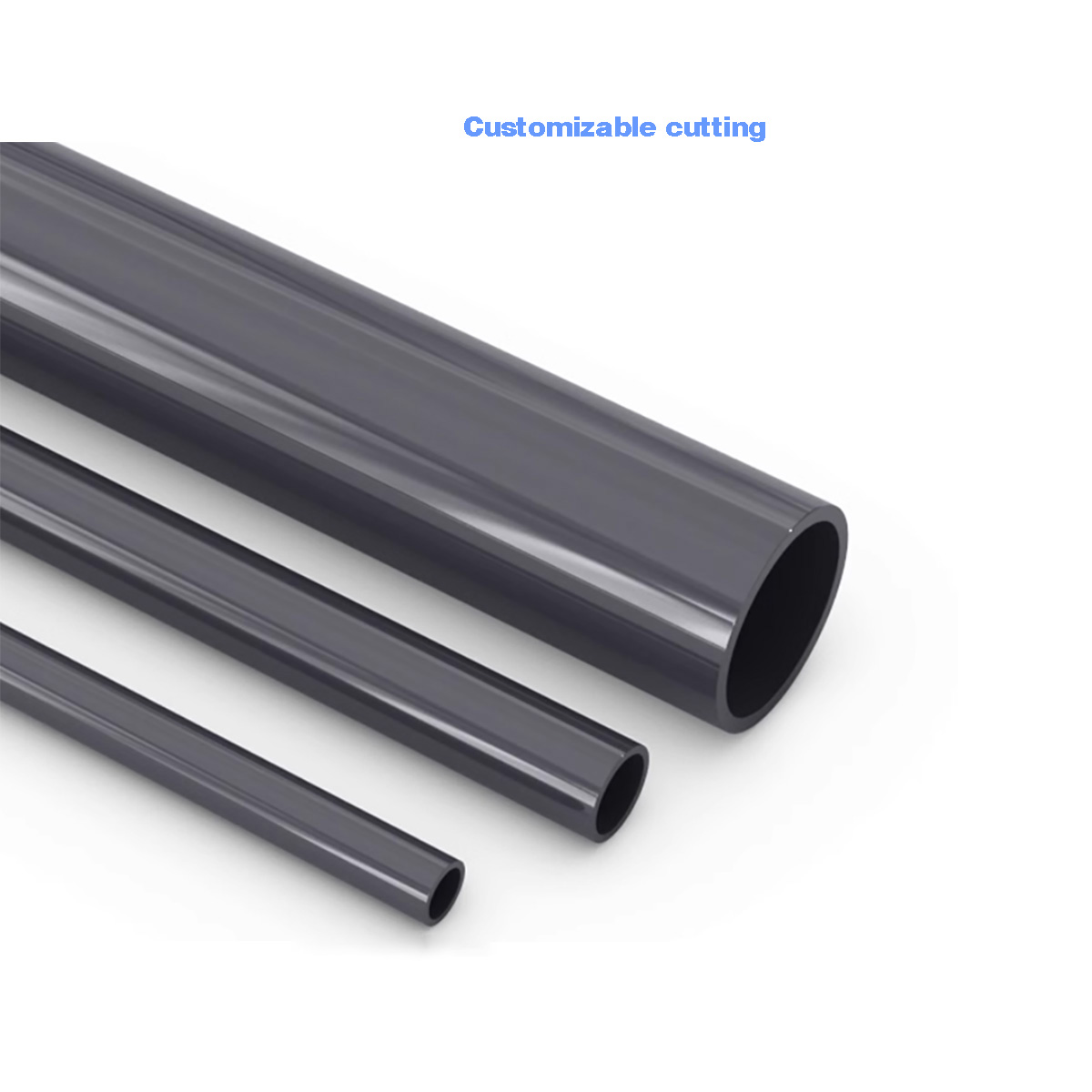 Black PVC Plastic Pipe Hollow  - Ocean Aquarium 评论和价格