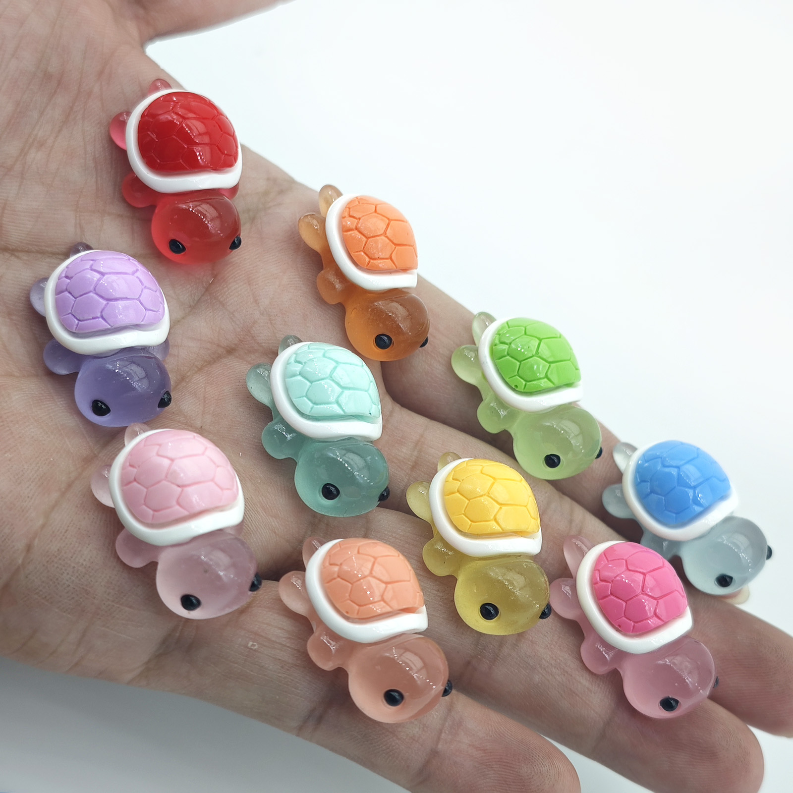 Mini Ocean Resin Turtle Animal - Marine Aquarium 评论和价格