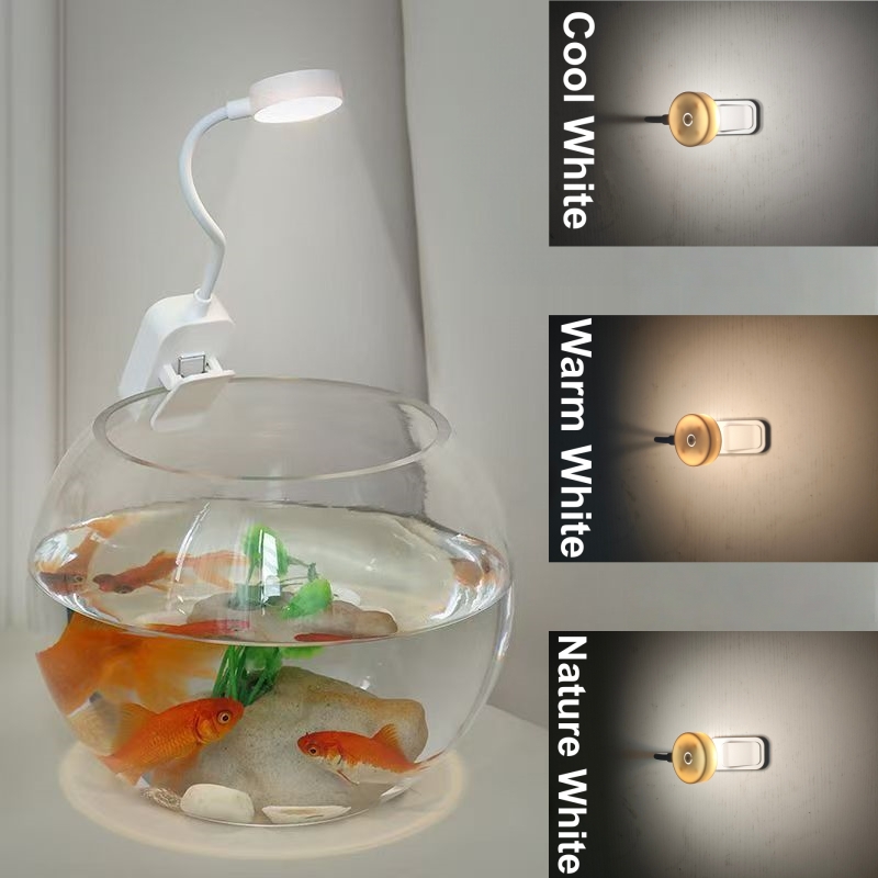 LED Aquarium Light Clip On Fis - Aquarium Marine Lights 评论和价格