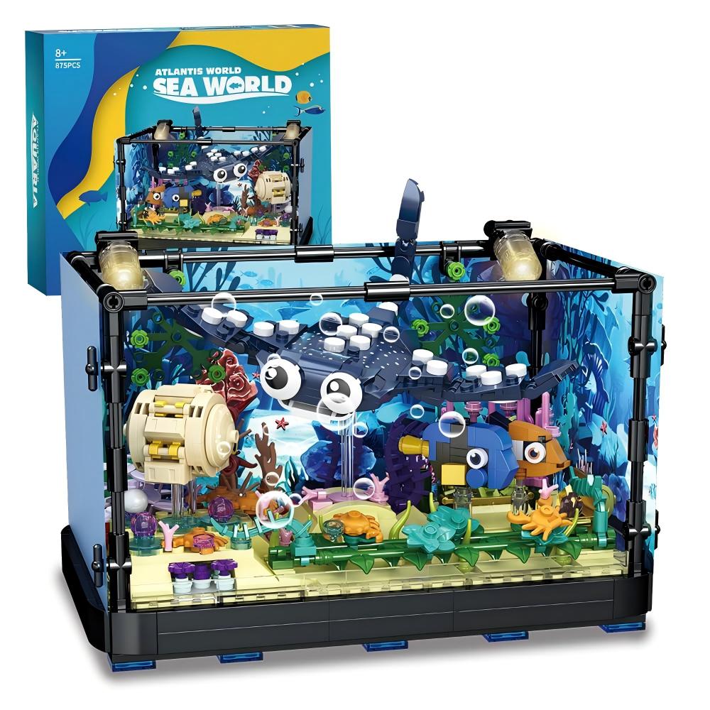 Fish Tank Building Set - Marin - Marine Aquarium Cube 评论和价格