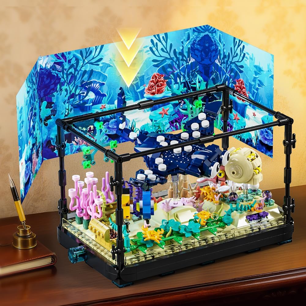 Fish Tank Building Set - Marin - Marine Aquarium Cube 评论和价格