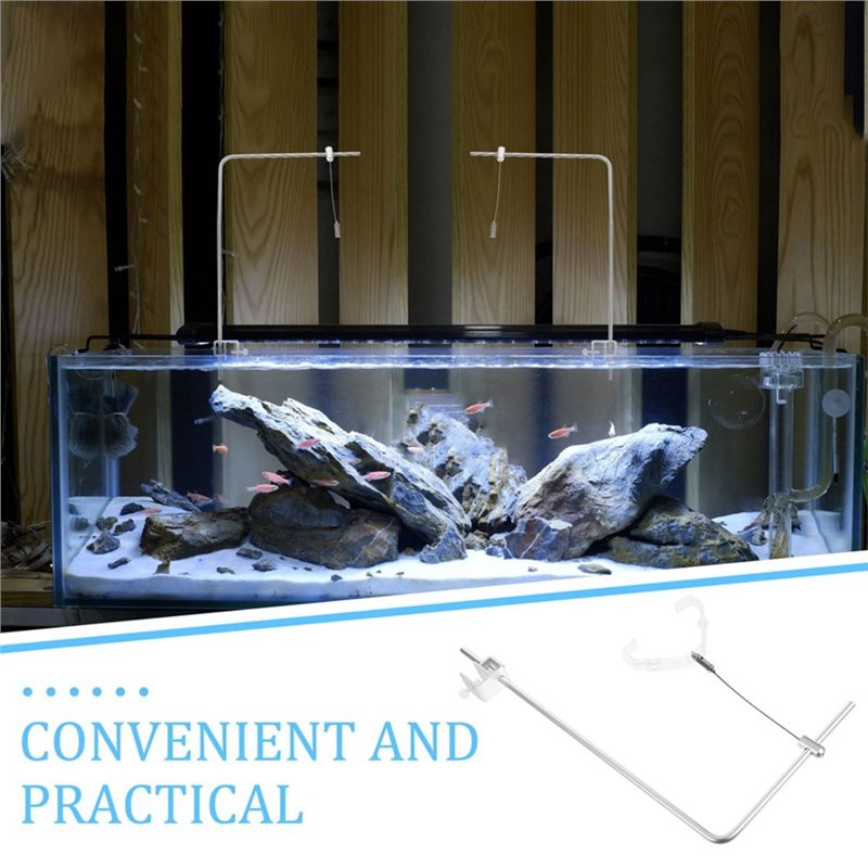 AB41-2Pcs Fish Tank Light Rack - Saltwater Tank 评论和价格