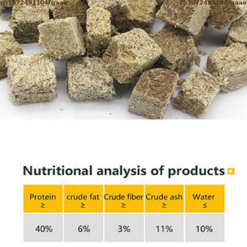 Natural Freeze Dried Bloodworm - Marine Aquarium Cube 评论和价格
