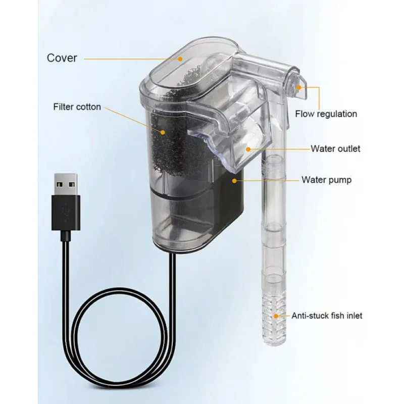 New Suspended Filter For Fish  - Reef Tank Filter 评论和价格