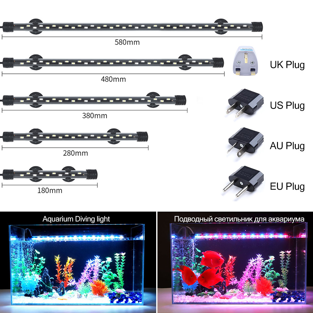 90-260V Aquarium Light LED Wat - Aquarium Marine Lights 评论和价格