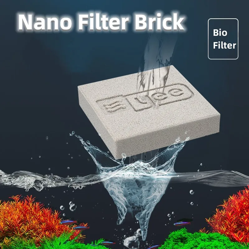 1/2pcs Fish Tank Nano Ceramic  - Marine Aquarium Cube 评论和价格