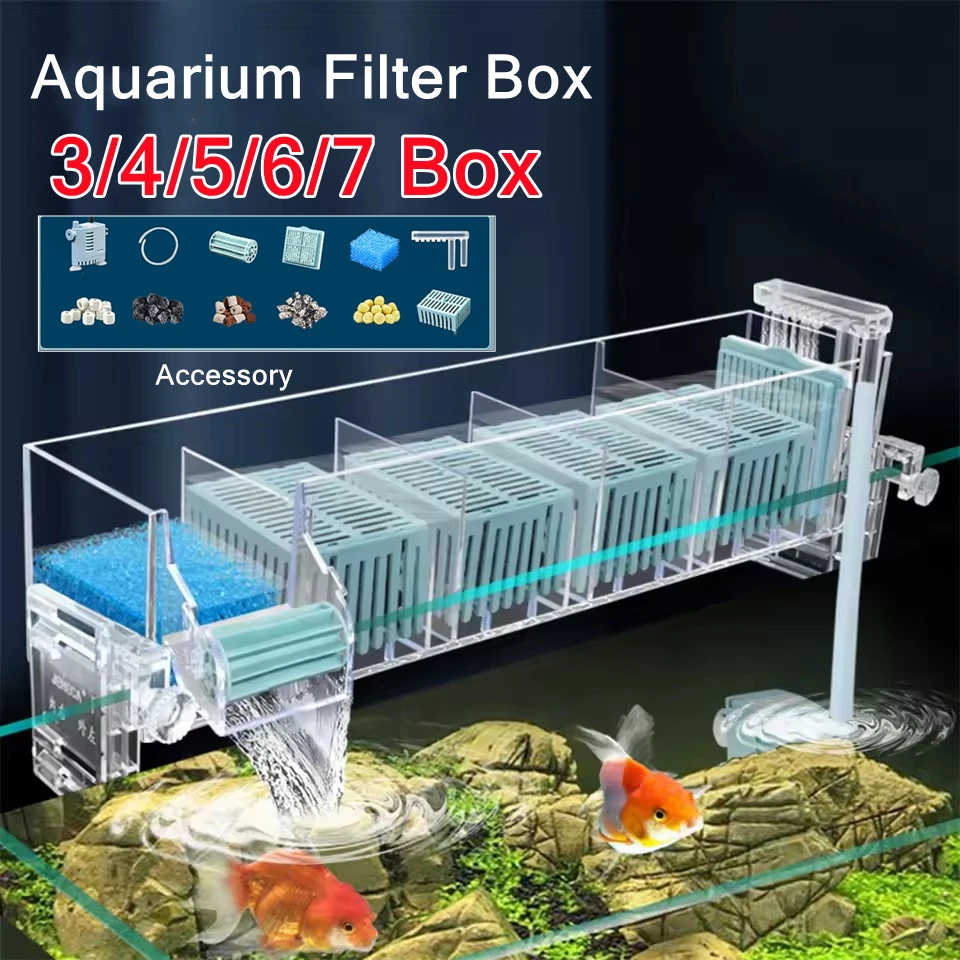 220V Aquarium Wall-Mounted Wat - Reef Tank Filter 评论和价格