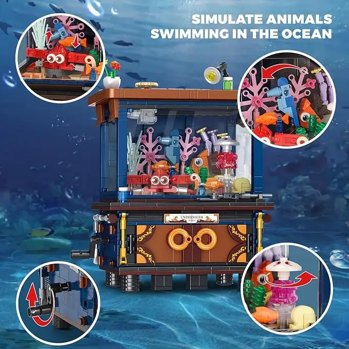 T2153 Aquarium Underwater Worl - Aquarium Marine World 评论和价格